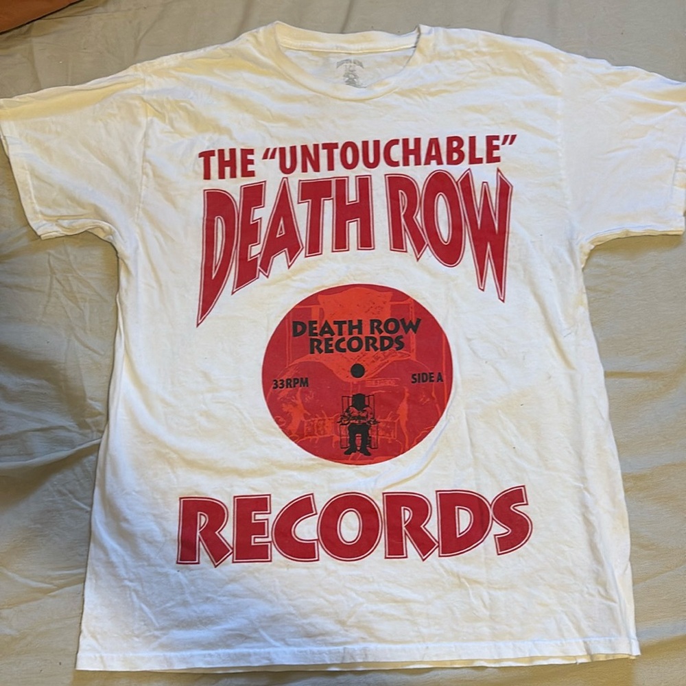 Death Row Records t shirt